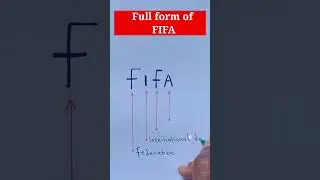 Full form of FIFA.#shorts #learning