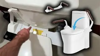 HWAEEYM Adjustable Toilet Safety Rails | 520lb Support | Senior & Handicap Bathroom Aid