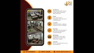 Discover the comfort and convenience you deserve at DU Homes PG in Kamla Nagar, Delhi.