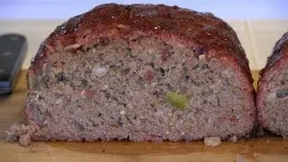 SmokingPit.com - Signature Meatloaf slow cooked with Hickory on a Yoder YS640 Pellet Smoker / Grill