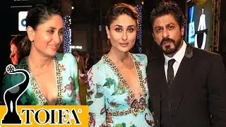 TOIFA Red Carpet | Shahrukh Khan, Kareena Kapoor