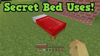 Minecraft Xbox 360 / PS3 5 Secret Bed Uses