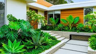10 Tropical Front Yard Design Secrets to Instantly UPGRADE Your Home's Curb Appeal