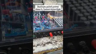 Enaknya pakai power class D. #poweramplifier #powerclassd #powerrakitan #penampakan #begini #sound