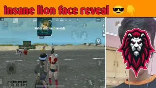 Insane lion face reveal 😎 pubg mobile lite