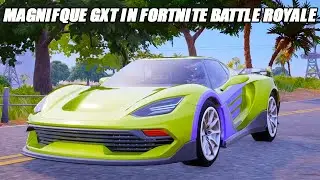 The *NEW* Magnifique GXT Looks INSANE In Fortnite Battle Royale!! - Fortnite Battle Royale Gameplay