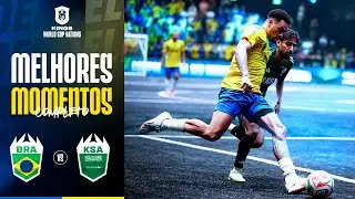 MELHORES MOMENTOS - Brasil vs Arábia Saudita (Kings World Cup Nations)