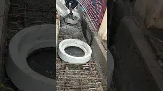 storm water drainage concrete pouring - 2