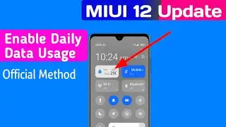 how to enable daily data usage in miui 12 || daily data usage option ko MIUI 12 me kaise enable kare