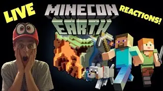 Minecon Earth LIVE Reactions! (Livestream Archive)