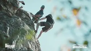Seasoned Rock Climber, Expert Dreamer - Eric Barnard | @AmFam&reg;