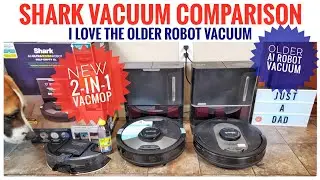 NEW Shark AI Ultra 2-in1 Robot Vacuum & Mop  vs OLDER Vacuum Comparison   NEWER IS NOT ALWAYS BETTER