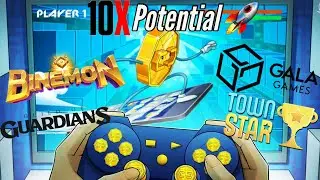 Blockchain NFT Games are EXPLODING | 3 Crypto Gaming Altcoin Gems (10X Potential)