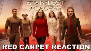 Starfleet Academy Red Carpet Reaction - Roll That Carpet Back up!