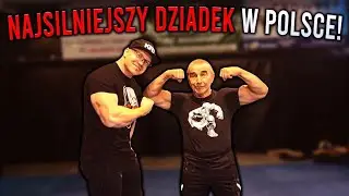 NAJSILNIEJSZY DZIADEK! Włodzimierz Żmijewski, 73 lata!
