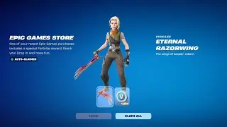 How to Unlock The Eternal Razorwing Pickaxe for FREE in Fortnite!