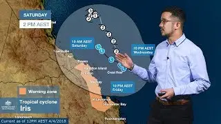 ⚠Weather Update: Tropical Cyclone Iris, Wednesday 4 April 2018