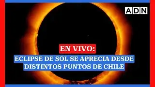 EN VIVO: Eclipse de Sol desde Rapa Nui, Chile (imágenes de CATA)