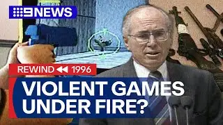 1996 gun debate: Violent video games in Howard's crosshairs | 9 News Australia