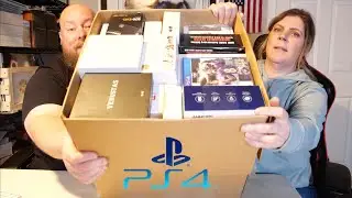 I bought an Amazon Customer Return ELECTRONICS Box + PS4 Game and More!
