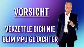 So vermeidest du, dass du beim MPU Gutachter den Überblick verlierst