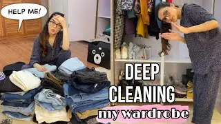 Deep Cleaning My Wardrobe || HELP!