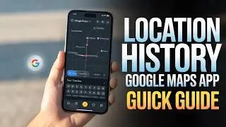 Как проверить историю местоположения в Google Картах
