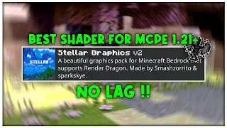 BEST SHADER For MCPE 1.21+ (NO LAG)