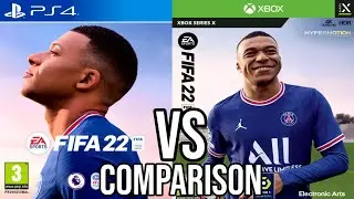FIFA 22 PS4 против Xbox Series XS