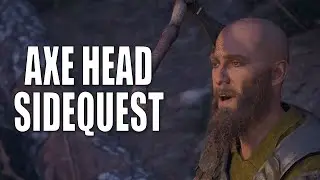 Assassin's Creed Valhalla - Guy with an axe in his head sidequest | 4K 60FPS