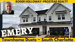 EMERY Townhome Duets from JP Orleans in South Charlotte