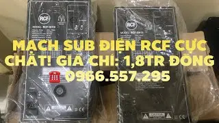 XẢ H&Agrave;NG MẠCH SUB ĐIỆN RCF CỰC CHẤT. CHẠY 4 S&Ograve;, NGUỒN XUYẾN ĐỒNG. ☎️LH: 0966.557.295