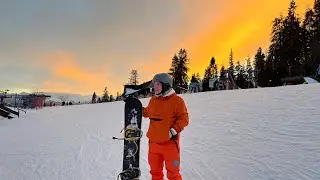 Snowboarding in Kotlenica, Białka Tatrzańska, Poland
