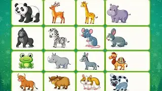 1️⃣ Animal Sound Game 🐶🐱 | Kids Learning Animals Sounds | Fun Learning Game Animal Sounds for kids 
