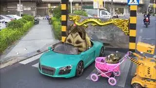 New Crazy ideas . World Road Security in 2030 | Future Maker | Robot Digital Technology funny Video