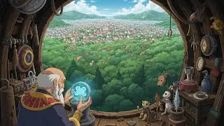 Rain at the Alchemist’s Tower | Cozy Medieval Music for Study & Focus