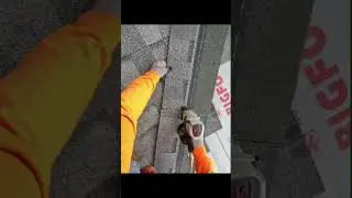 How to roof a valley the right way #roofing #goviral #construction #skilledtrades