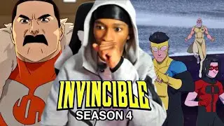 THRAGG GLAZER Reacts To Invincible - Season 4 Official Trailer