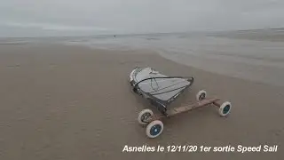 1er sortie en Speed Sail &agrave; Asnelles
