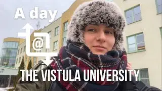 A day at the Vistula University🎓 Poland 🇵🇱