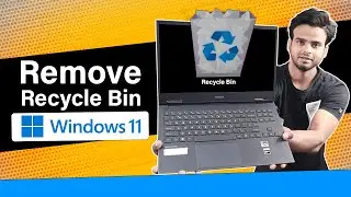 How to Remove Recycle Bin from Desktop Windows 11 | Hide Recycle Bin @TrickyDaya