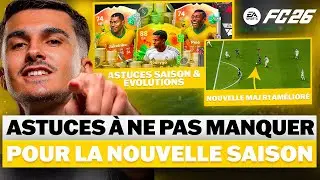 ASTUCES POUR LA NOUVELLE SAISON FC26 ! MAJ R1, OBJECTIF IC&Ocirc;NE ARGENT ET &Eacute;VOLUTIONS !