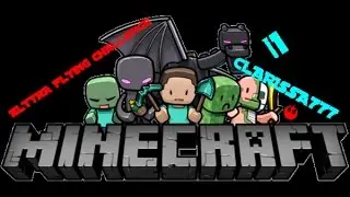 Elytra flying Challenge - Minecraft #1😃