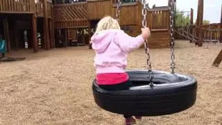 Lucia at the Dragon Hollow Playground