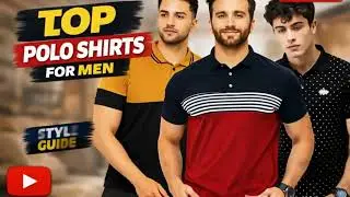 LEOTUDE Men's Regular Fit Half Sleeve Polo T Shirt Combo Pack of 3 click