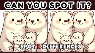 Ultimate Brain Exercise #1 Stretch Your Eyes and Brain! [Spot The Difference]