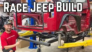 Building a Custom Backhalf Frame for the Jeep Wrangler Ultra4 Build - Ep 6