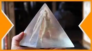 INCLURE UNE FIGURINE 3D DANS LA R&Eacute;SINE TRANSPARENTE