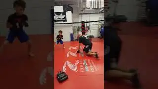 Trey Krahl training for ISKA SPORT MMA at US OPEN
