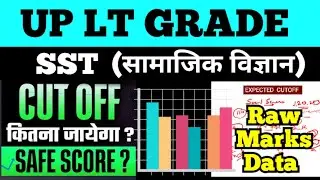 UP LT Grade SST Marks Data 👉 UP LT Grade Expected Cut Off | LT Grade SST Analysis‼️ltgrade